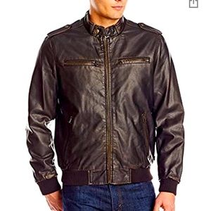 Men’s Levi’s Faux Leather Bomber Jacket